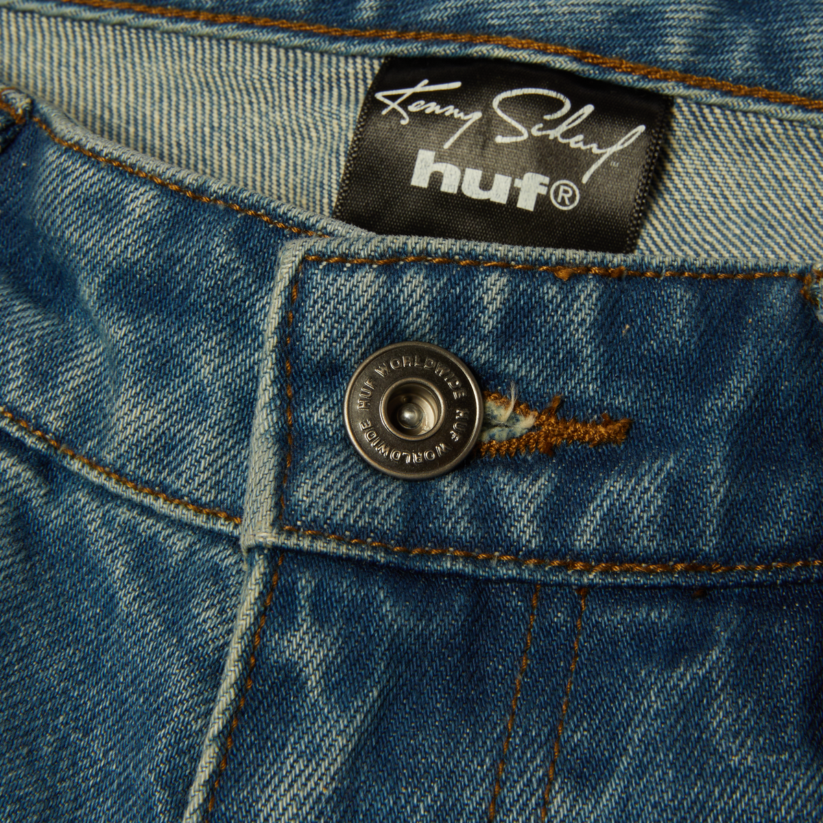 Kenny Scharf Spray Guys Denim Short