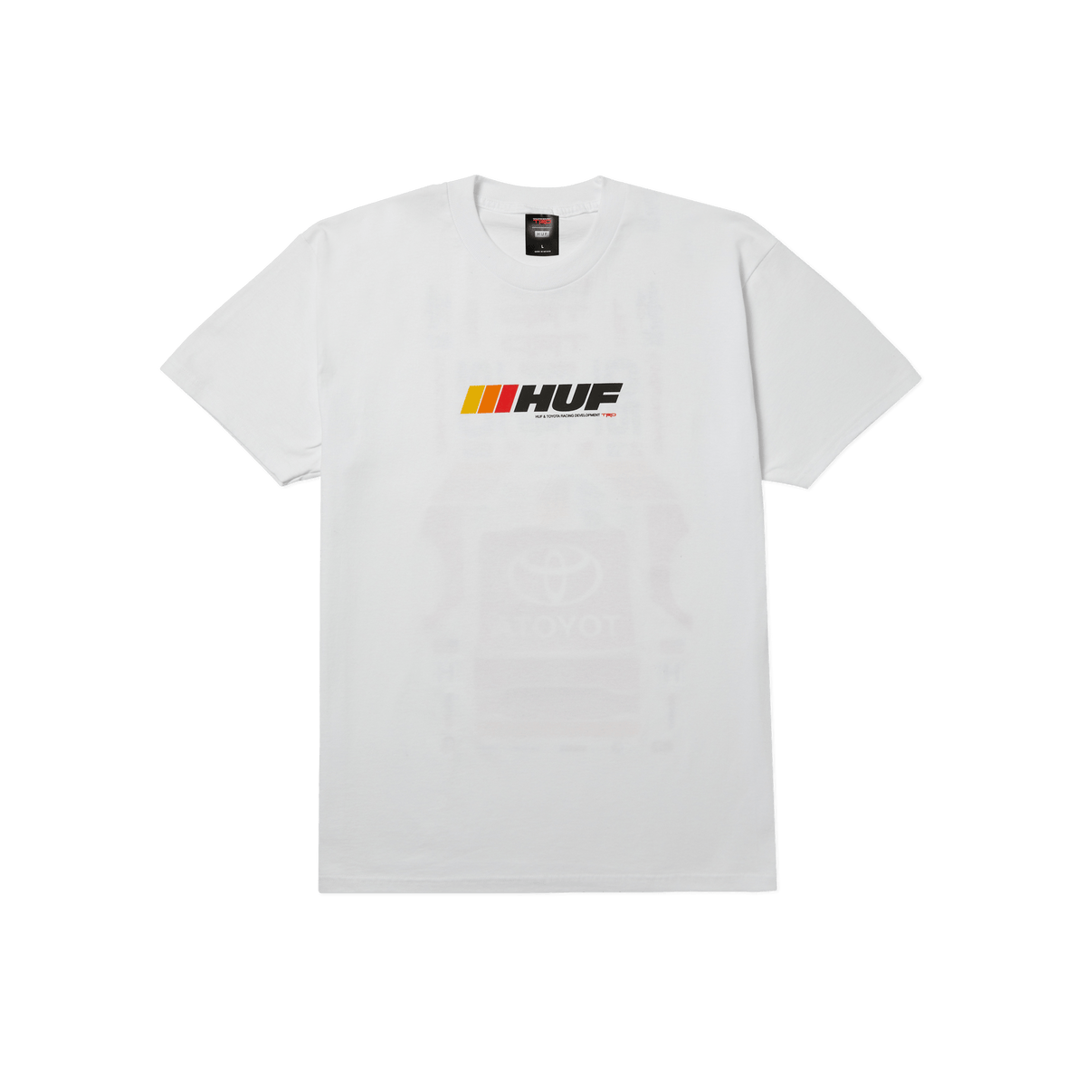 HUF x Toyota TRD Stickered T-Shirt – HUF Worldwide HUF x Toyota TRD Stickered T-Shirt – HUF Worldwide