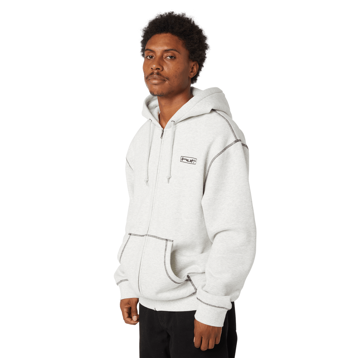 Stretch Full-Zip Hoodie – HUF Worldwide