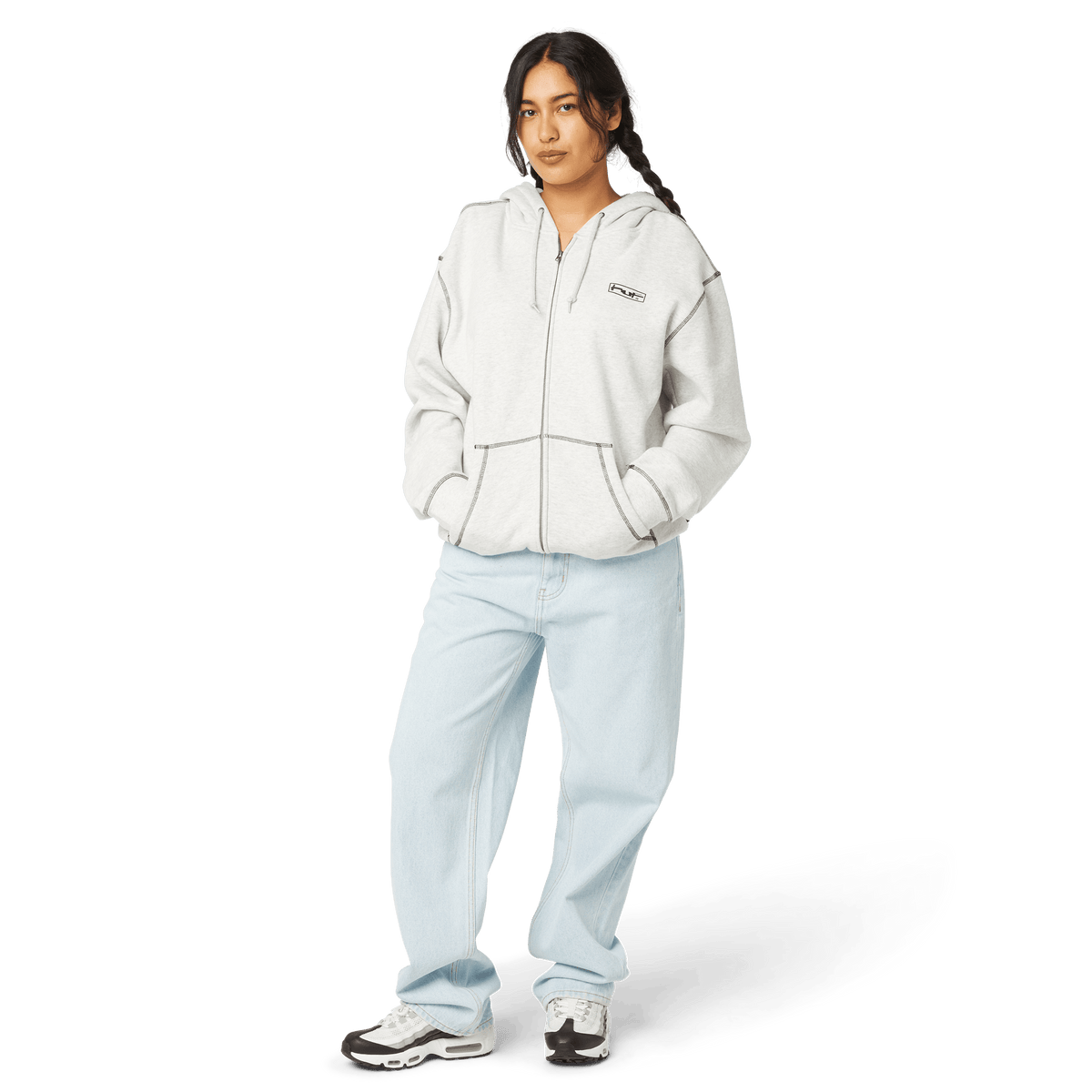 Stretch Full-Zip Hoodie