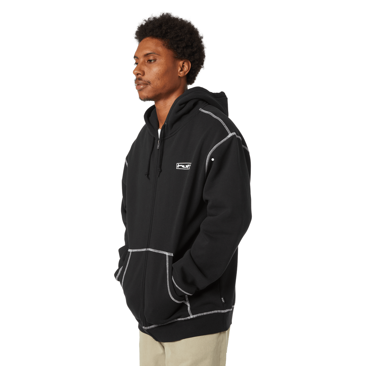 Stretch Full-Zip Hoodie