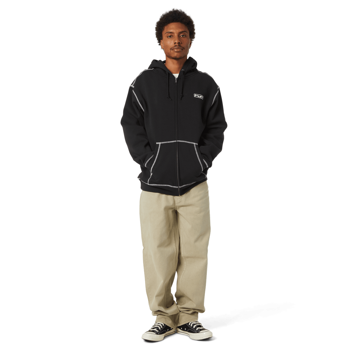 Stretch Full-Zip Hoodie