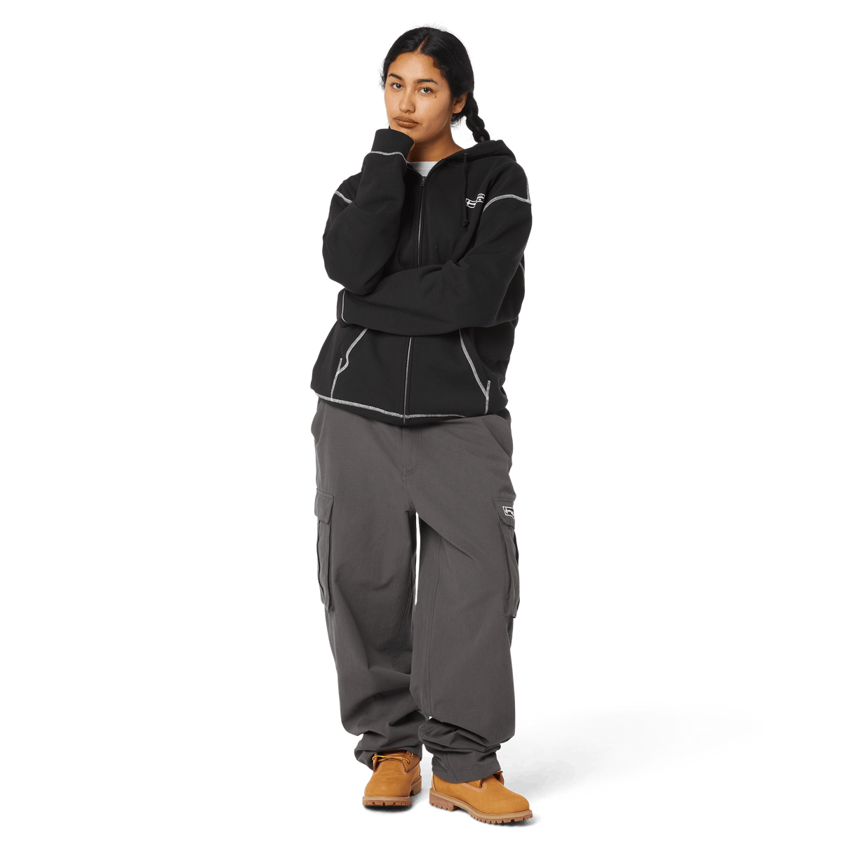 Stretch Full-Zip Hoodie