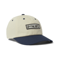 Stretch Logo 6-Panel Curved Visor Hat – HUF Worldwide