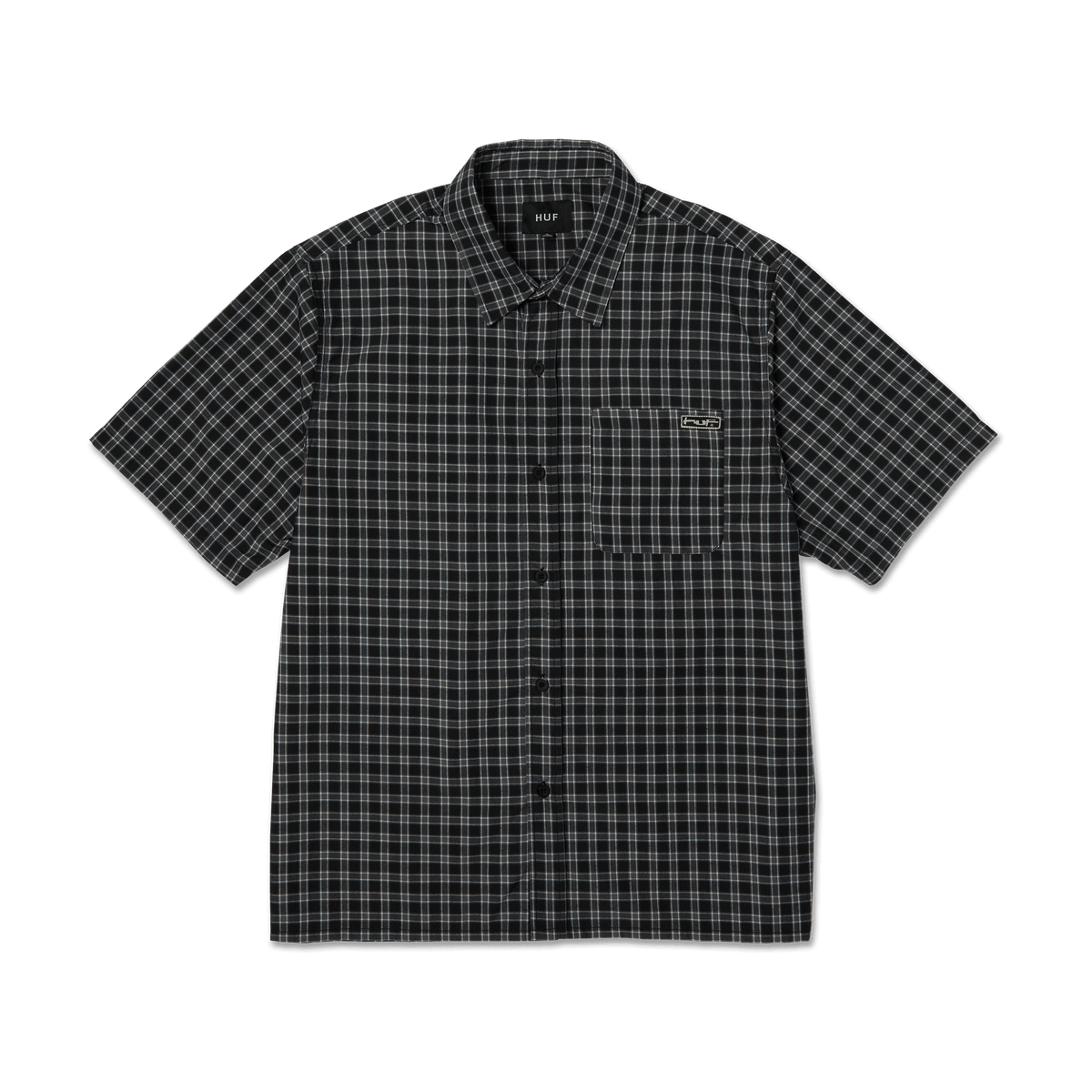 Stretch Micro Plaid Shirt