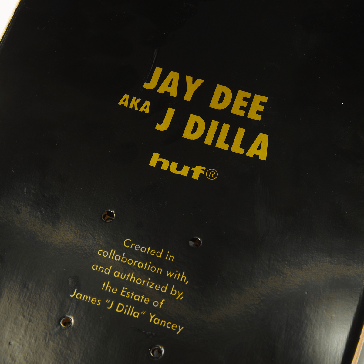 HUF x J Dilla Studio Skate Deck