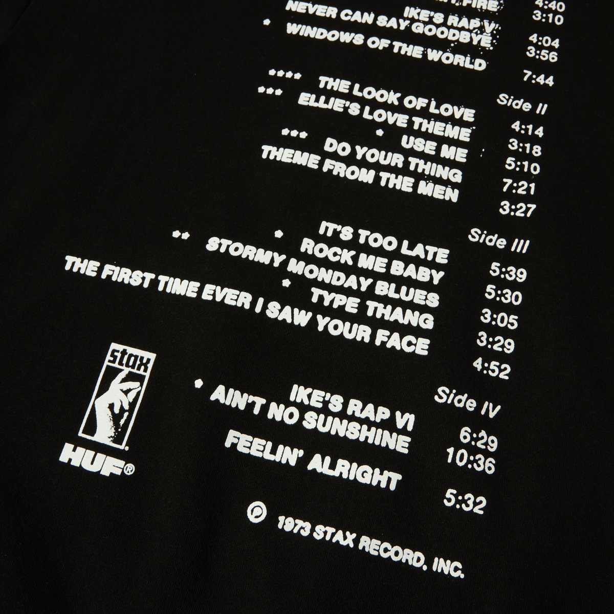 HUF x Isaac Hayes Tahoe Heavyweight Pullover Hoodie