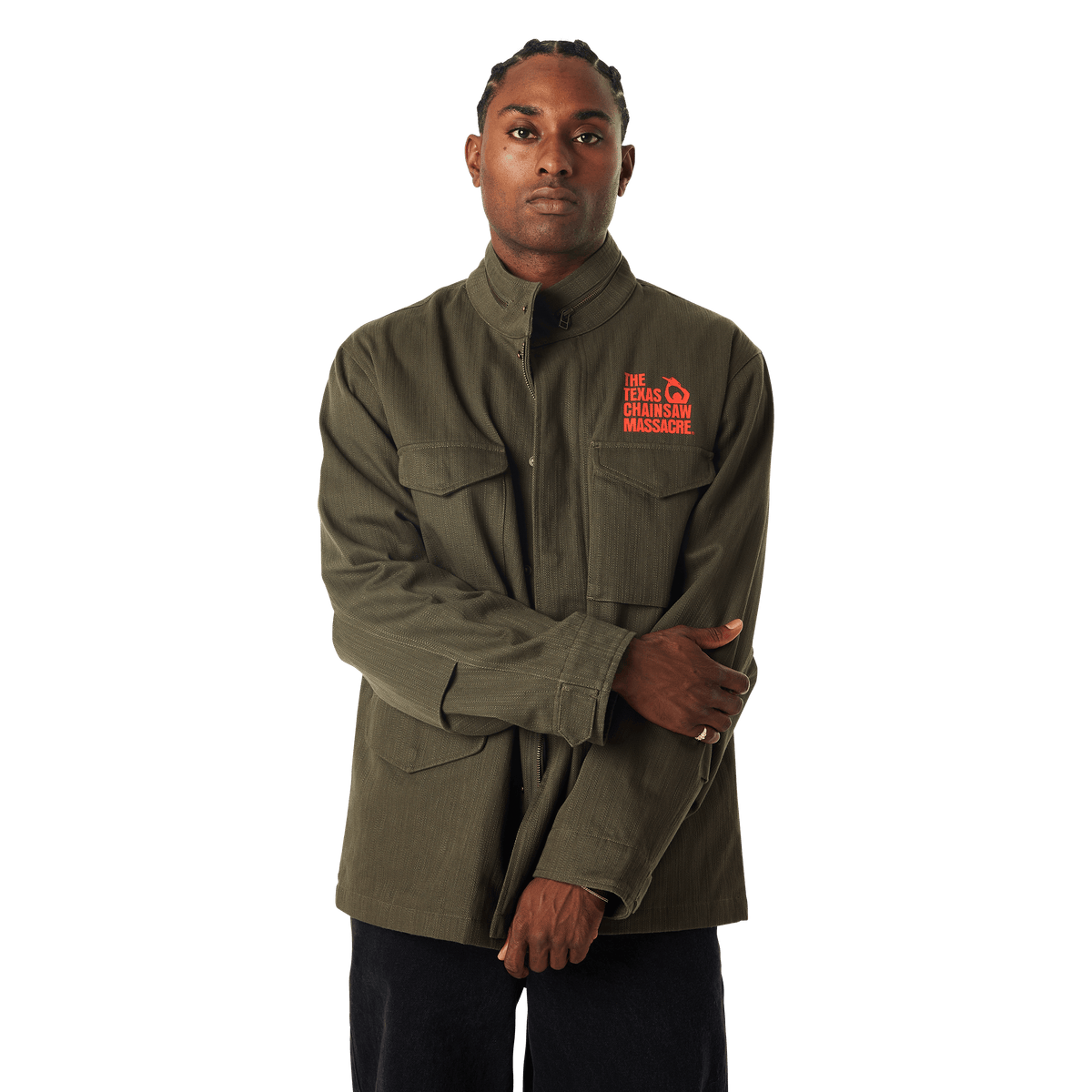 HUF x The Texas Chainsaw Massacre M64 Military Jacket – HUF HUF x The Texas Chainsaw Massacre M64 Military Jacket – HUF