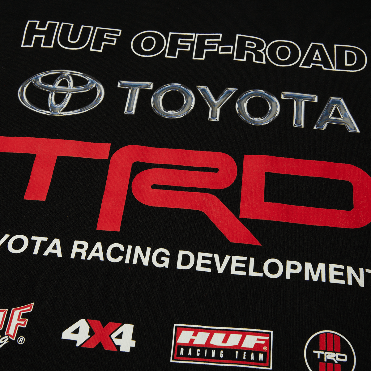 HUF x Toyota TRD Team 4X4 Pullover Hoodie – HUF Worldwide HUF x Toyota TRD Team 4X4 Pullover Hoodie – HUF Worldwide