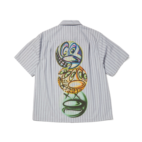 Kenny Scharf Television Stripe Shirt