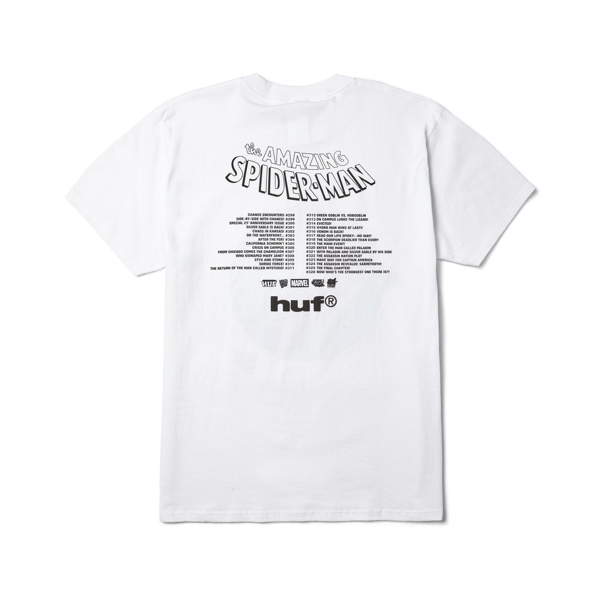 HUF x Marvel Spider-Man Three Hundred T-Shirt