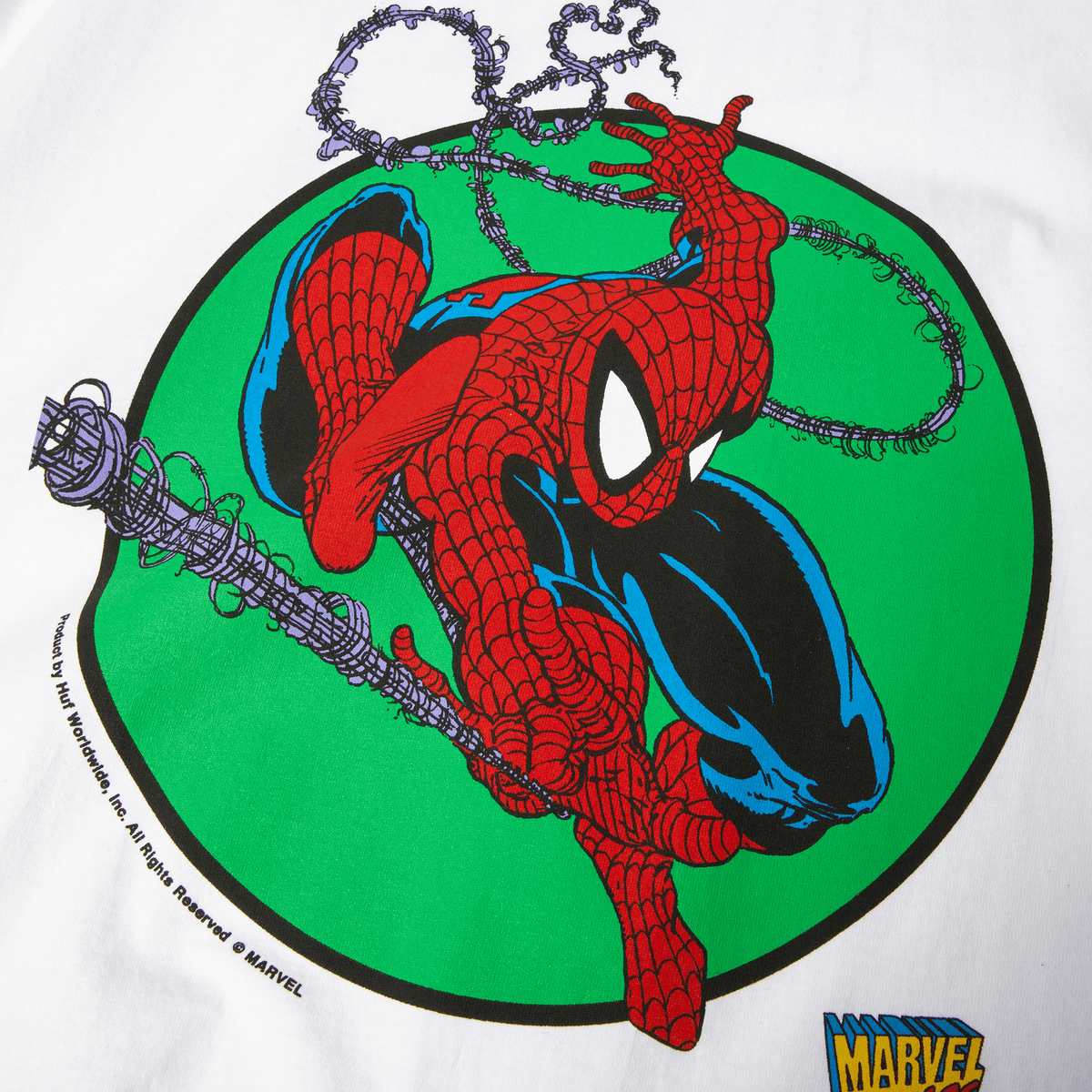HUF x Marvel Spider-Man Three Hundred T-Shirt