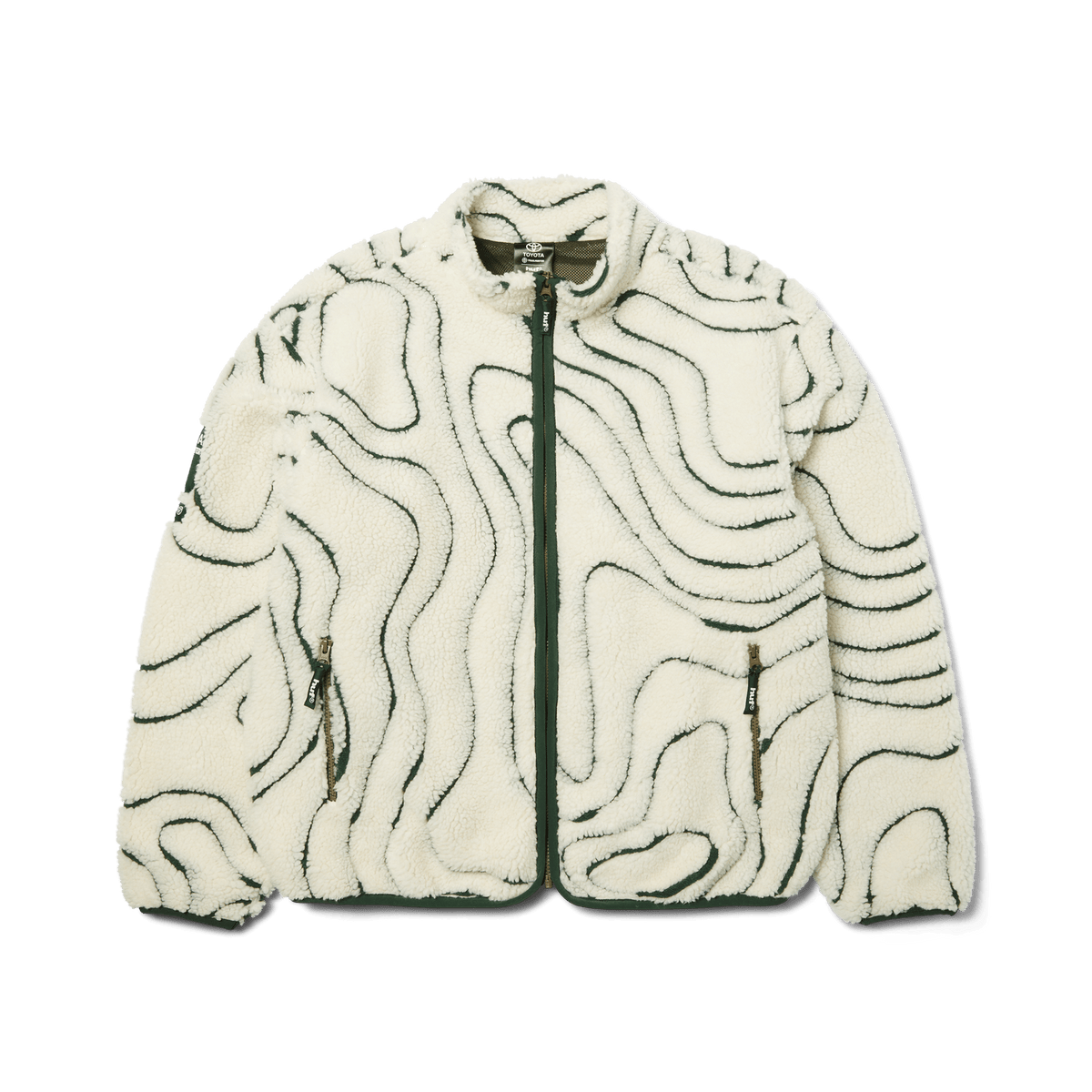 HUF x Toyota Trailhunter Topography High Pile Jacket