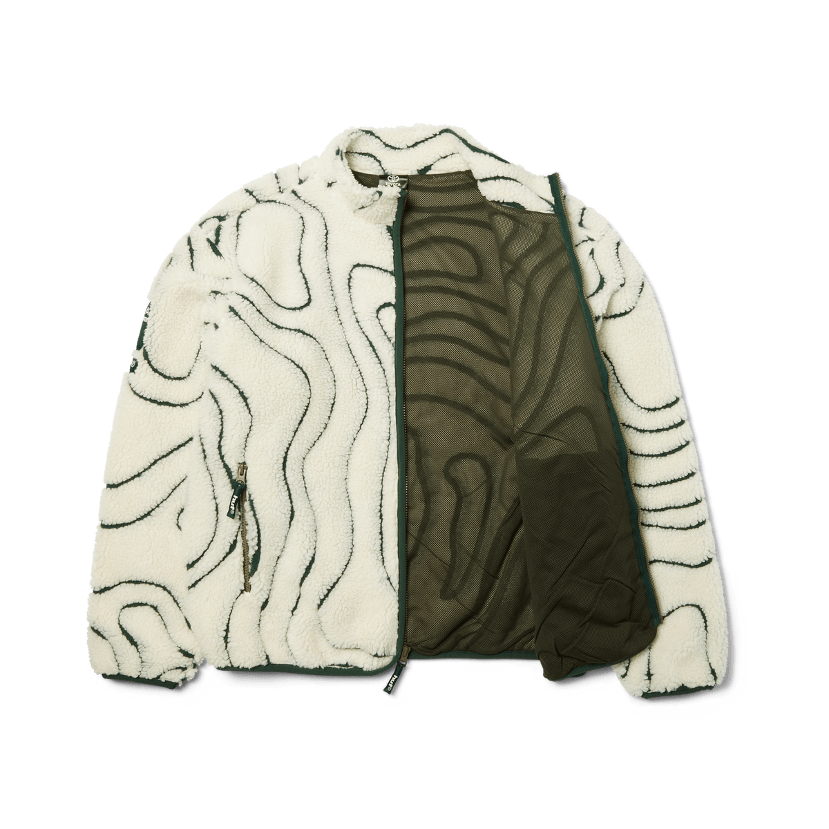 HUF x Toyota Trailhunter Topography High Pile Jacket