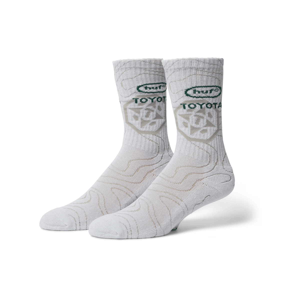 HUF x Toyota Trailhunter Topography Socks