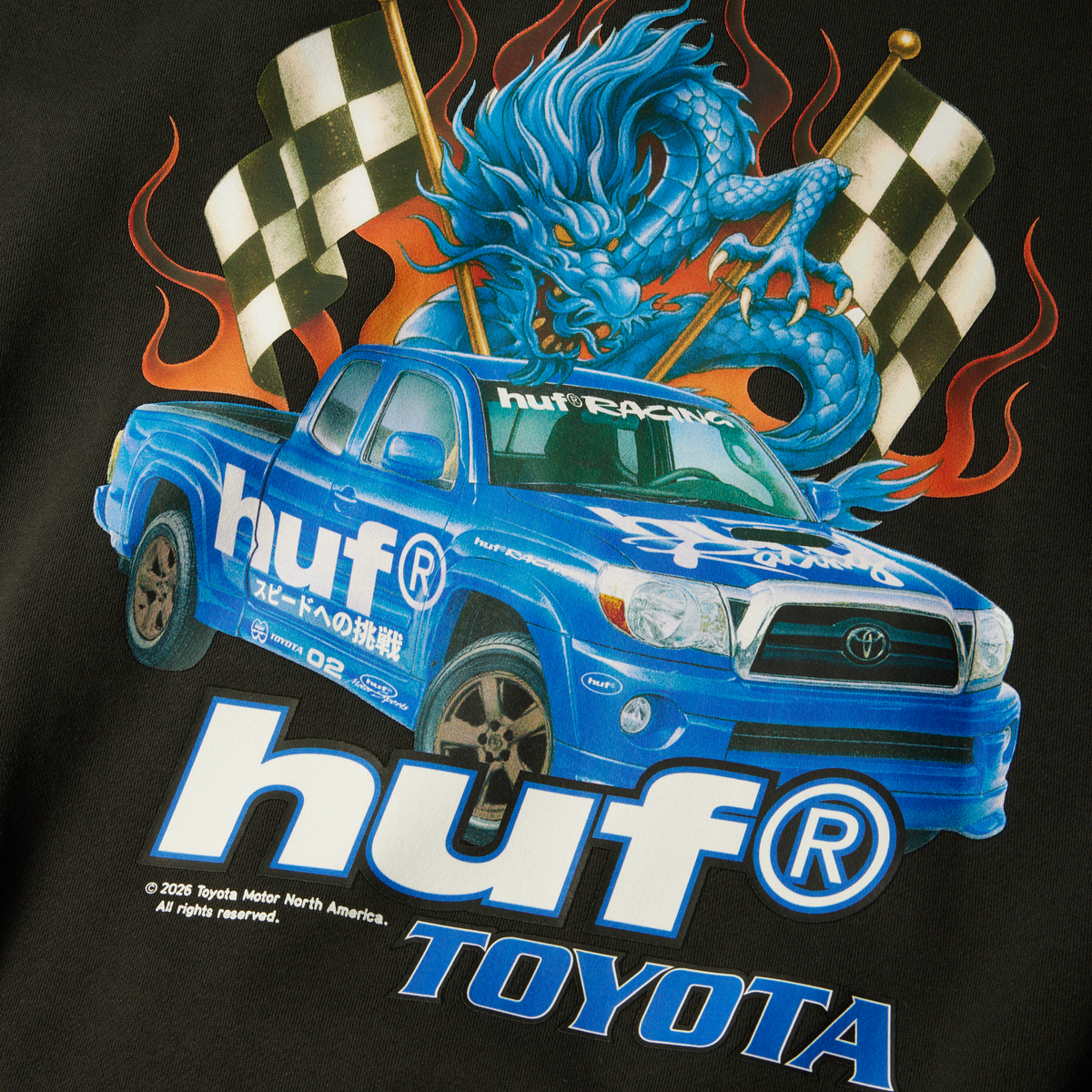 huf x Toyota TRD Dragon Pullover Hoodie