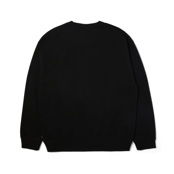 Triple Triangle Embroidered Crewneck Sweatshirt