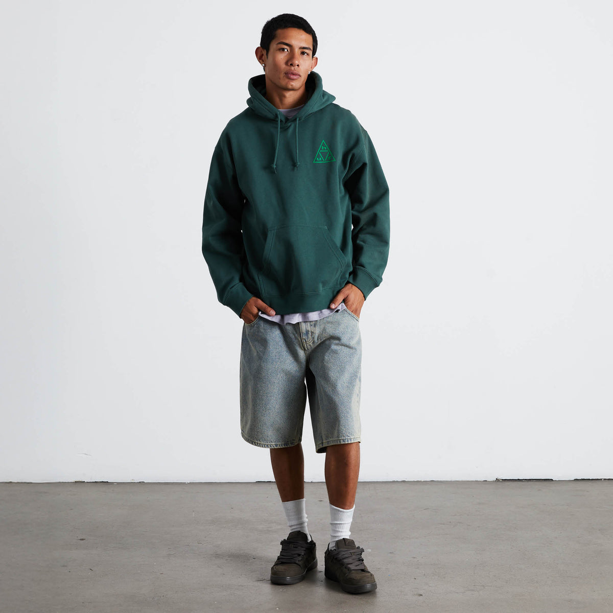 Triple Triangle Pullover Hoodie