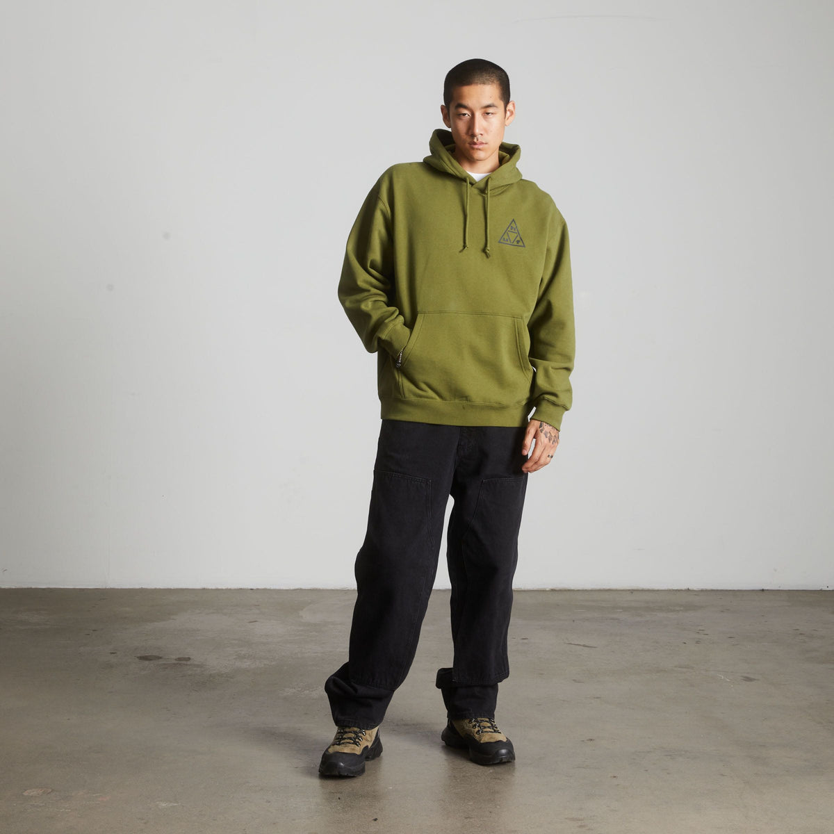 Triple Triangle Pullover Hoodie