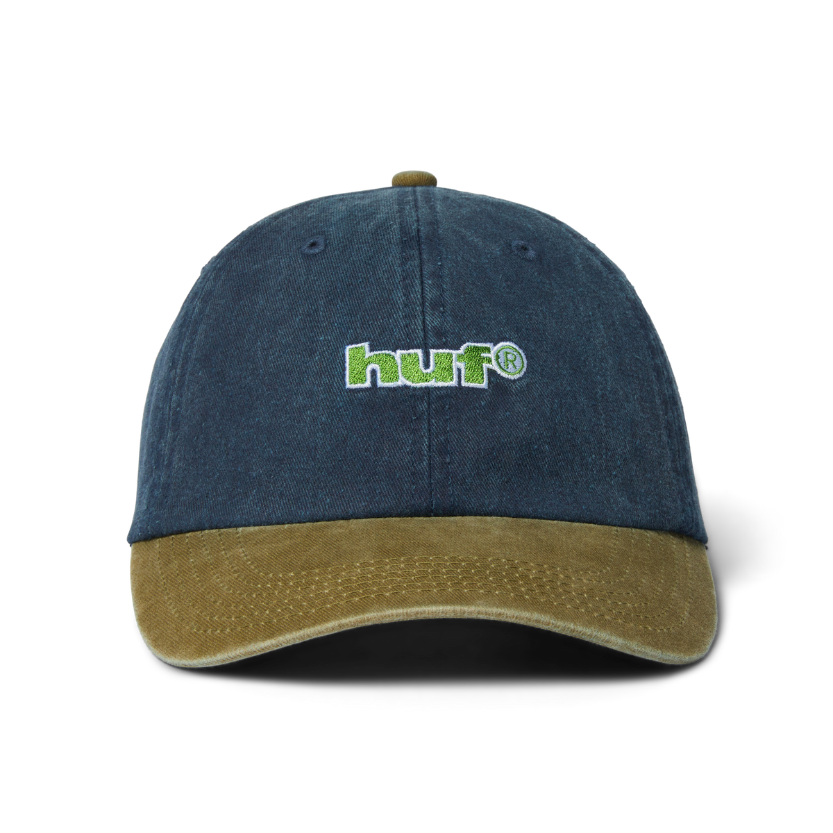 Two Tone 89 Washed 6-Panel Strapback Hat