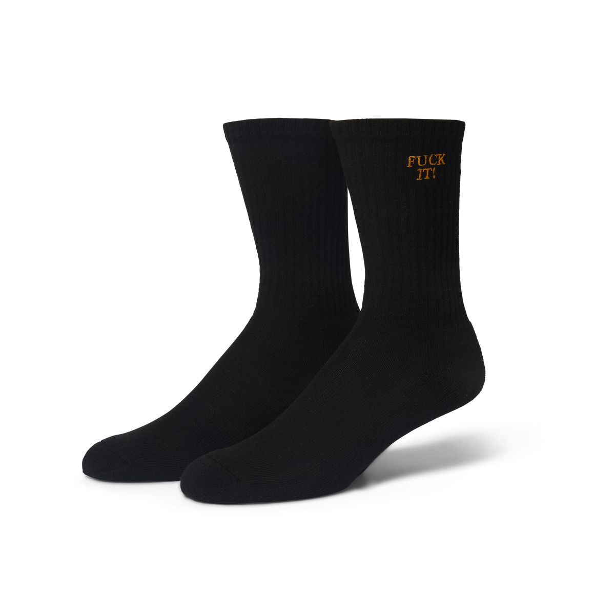 Fuck It Embroidered Sock