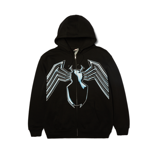 HUF x Marvel Venom Full-Zip Hoodie