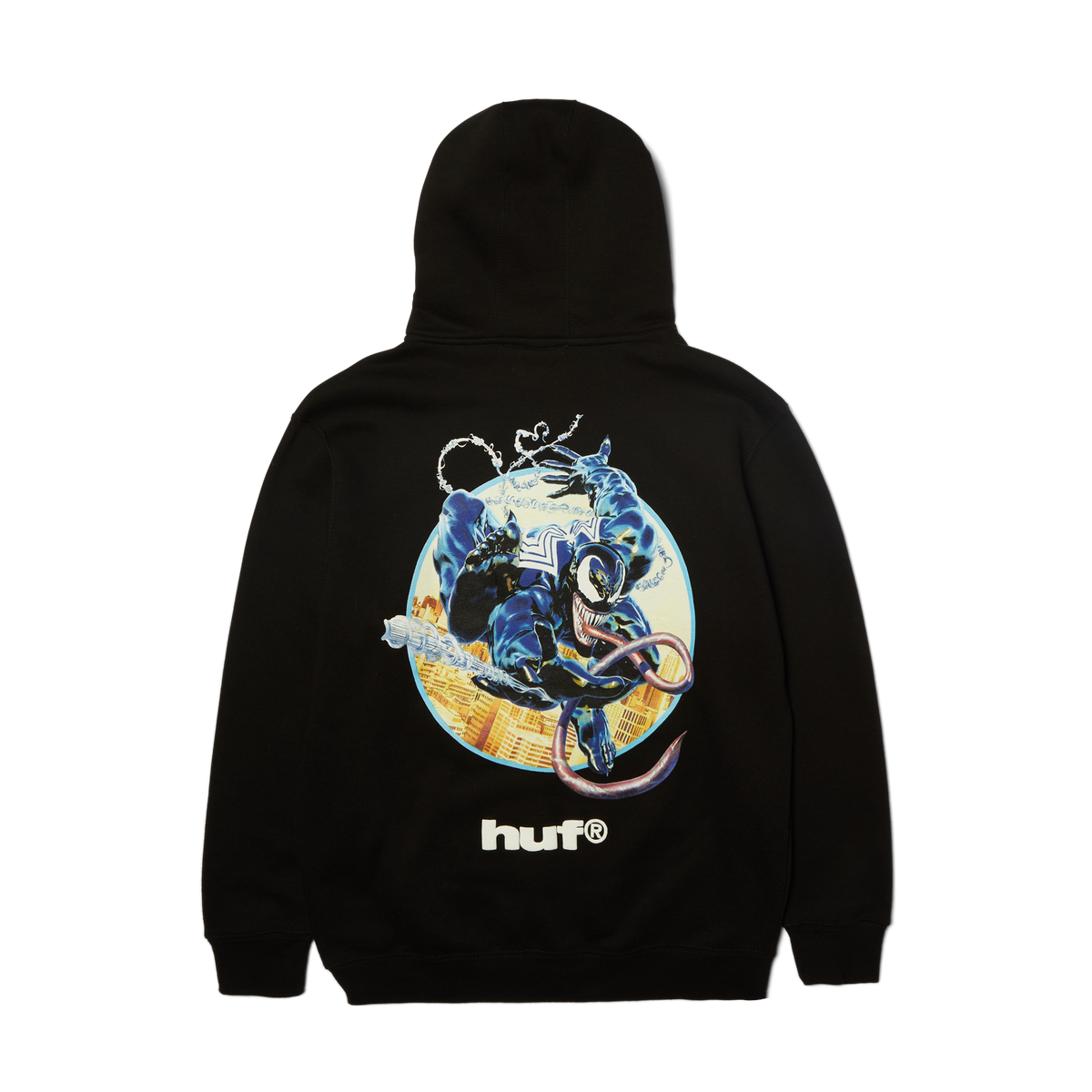 HUF x Marvel Venom Full-Zip Hoodie – HUF Worldwide HUF x Marvel Venom Full-Zip Hoodie – HUF Worldwide