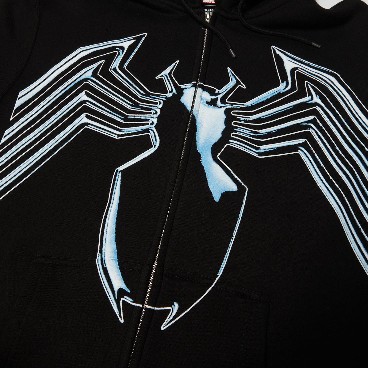 HUF x Marvel Venom Full-Zip Hoodie