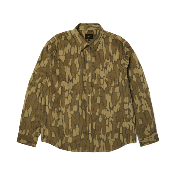 Warped Camo Corduroy Shirt