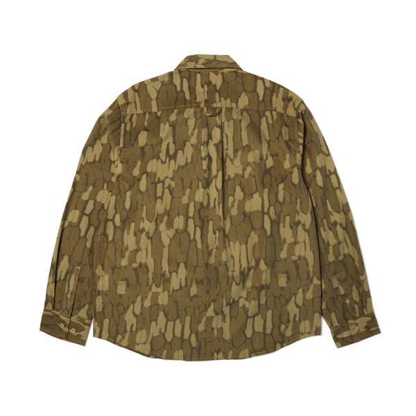 Warped Camo Corduroy Shirt