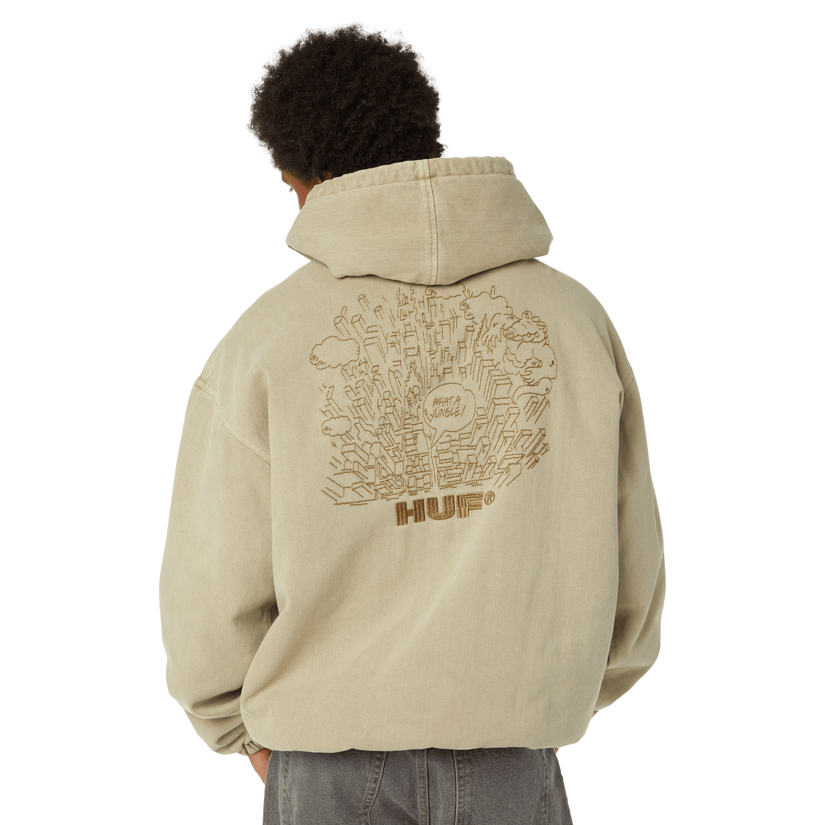 What A Jungle Denim Work Jacket – HUF Worldwide