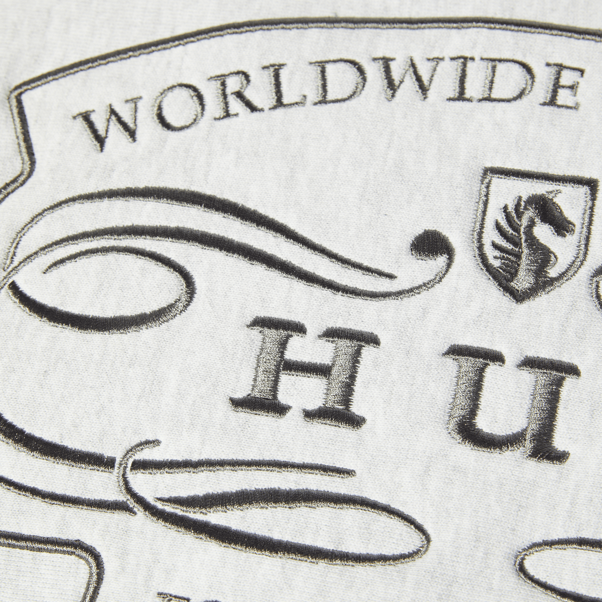 Worldwide Clothiers Crewneck Sweatshirt – HUF Worldwide Worldwide Clothiers Crewneck Sweatshirt – HUF Worldwide