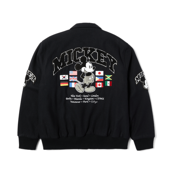Disney | HUF Mickey Worldwide Tour Varsity Jacket