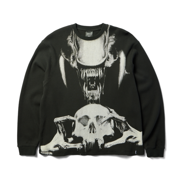 huf x Aliens Xenomorph Long Sleeve Thermal Shirt