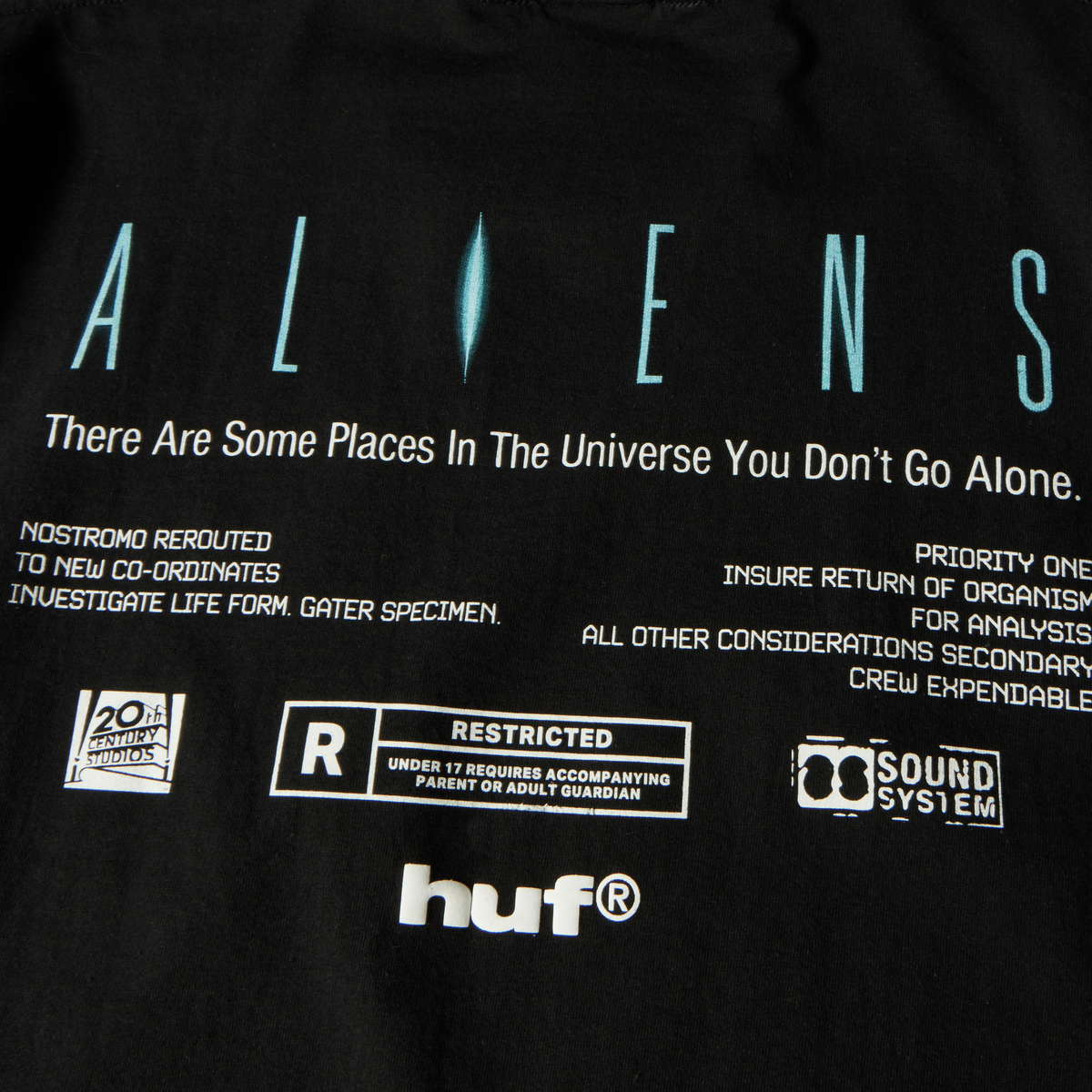 huf x Aliens Xenomorph T-Shirt