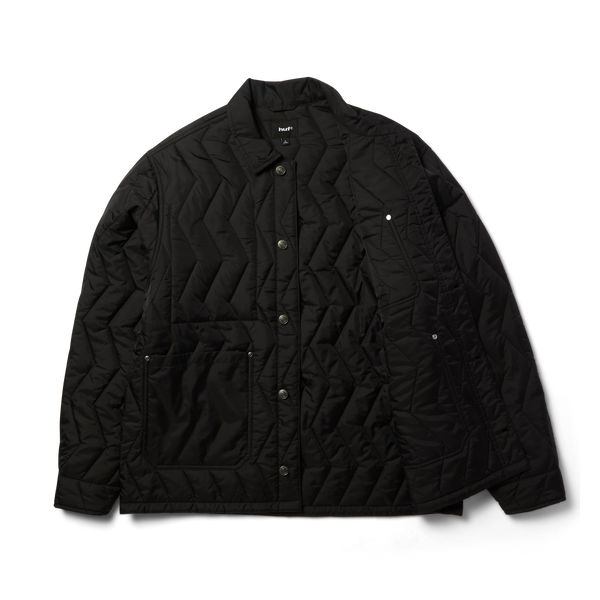 Zig Zag Quilted Chore Jacket