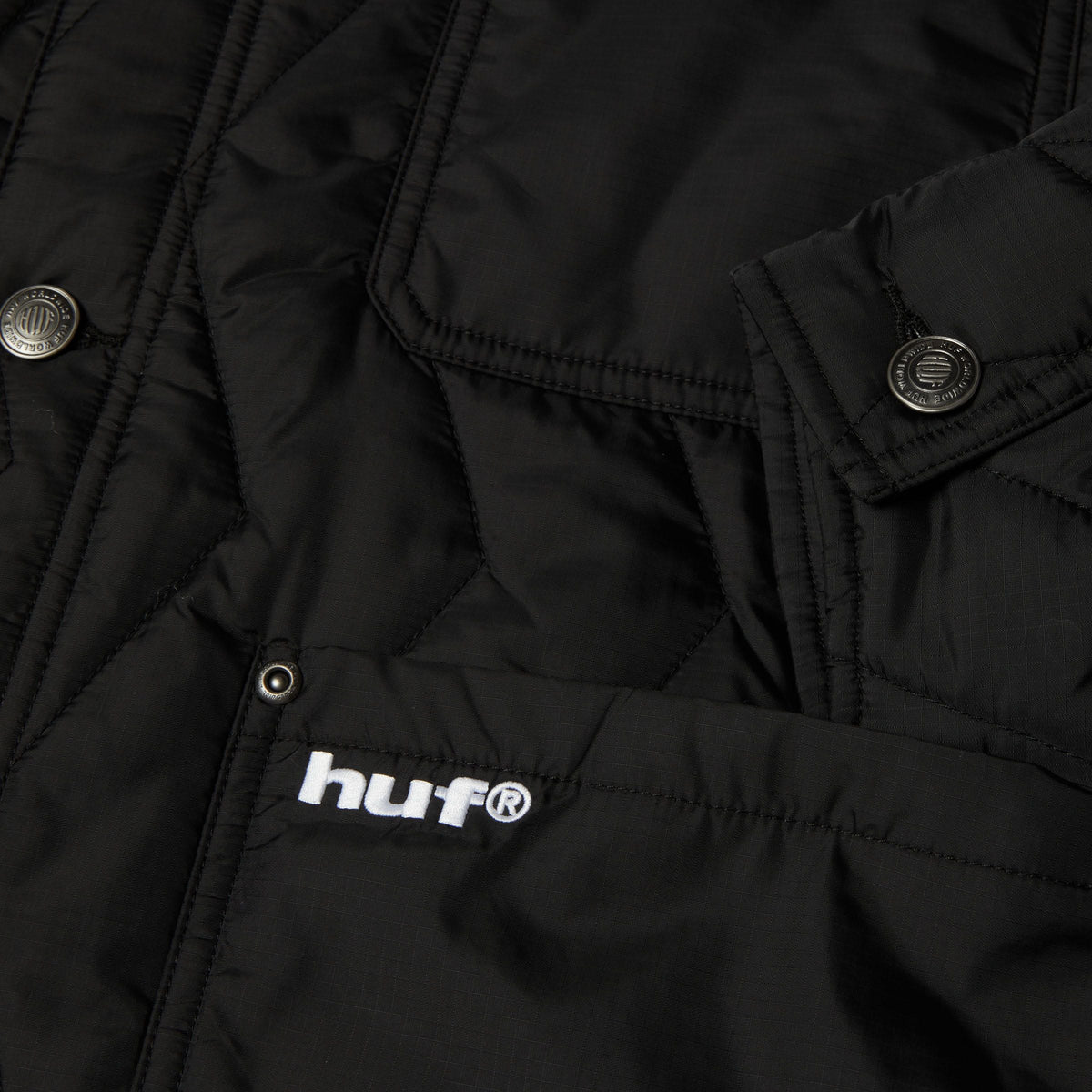 Zig Zag Quilted Chore Jacket