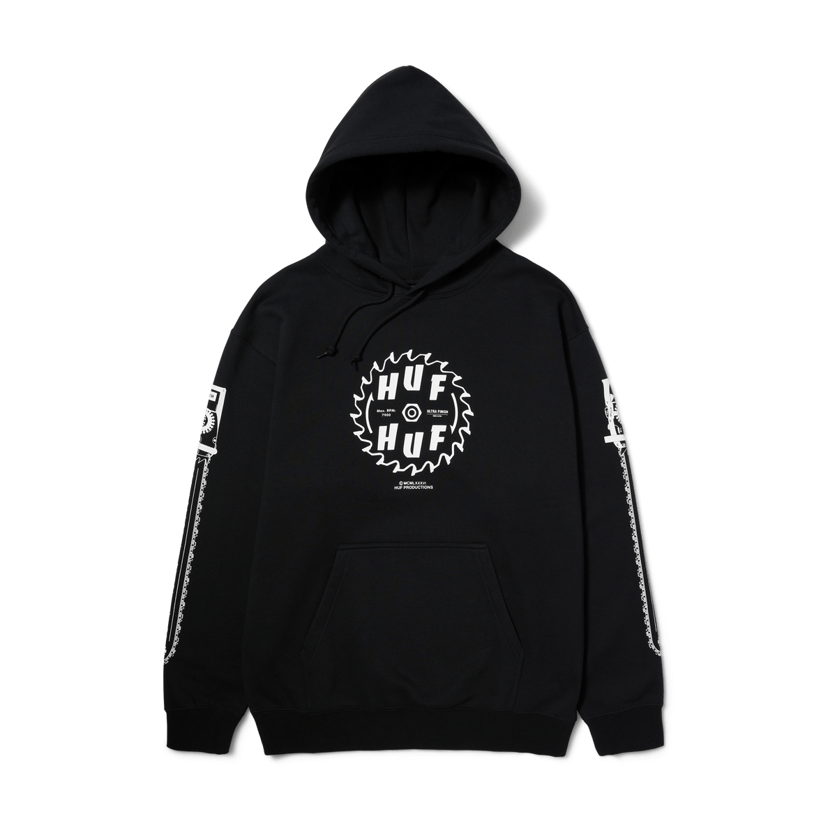 Hoodie sales huf worldwide