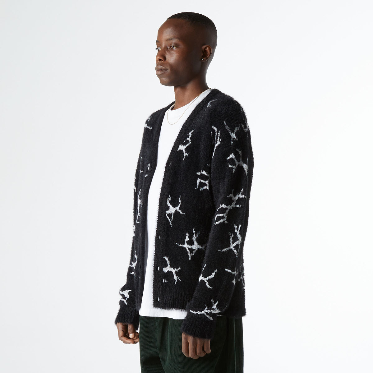 Cracked Cardigan - | Huf – HUF Worldwide