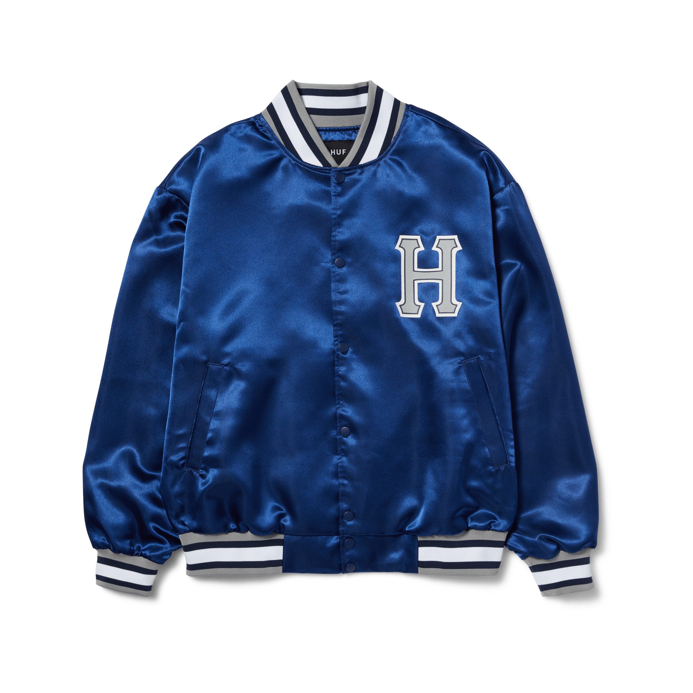 Crackerjack Satin Baseball Jacket – HUF Worldwide
