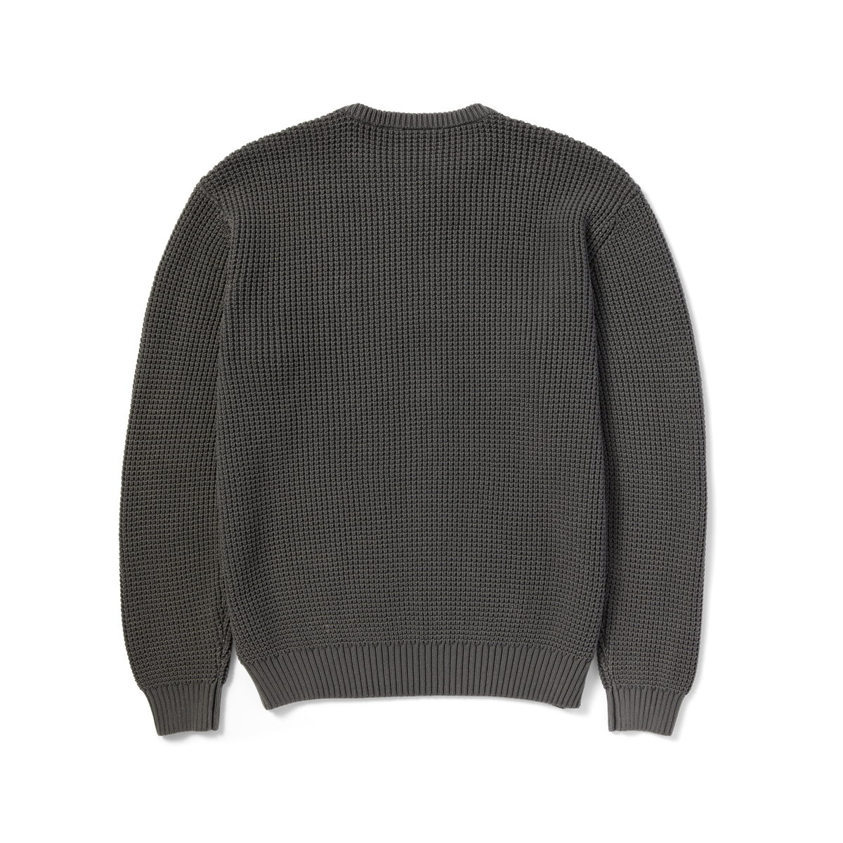 Grey sales waffle sweater