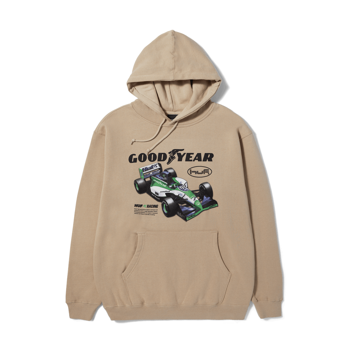 Huf original online logo hoodie