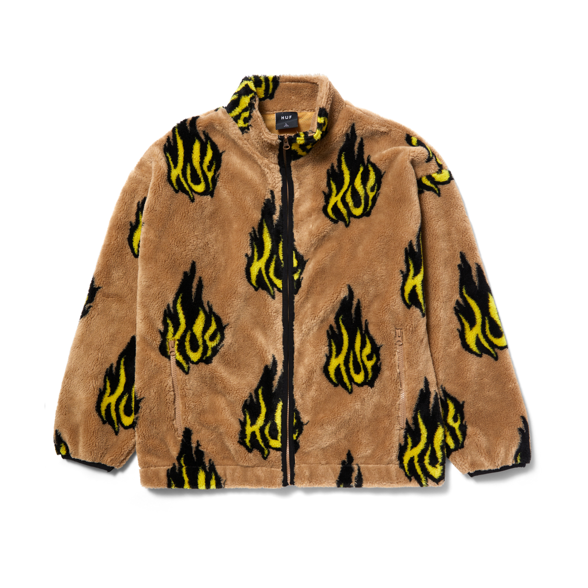 Flamin' Zip Sherpa Fleece HUF Worldwide