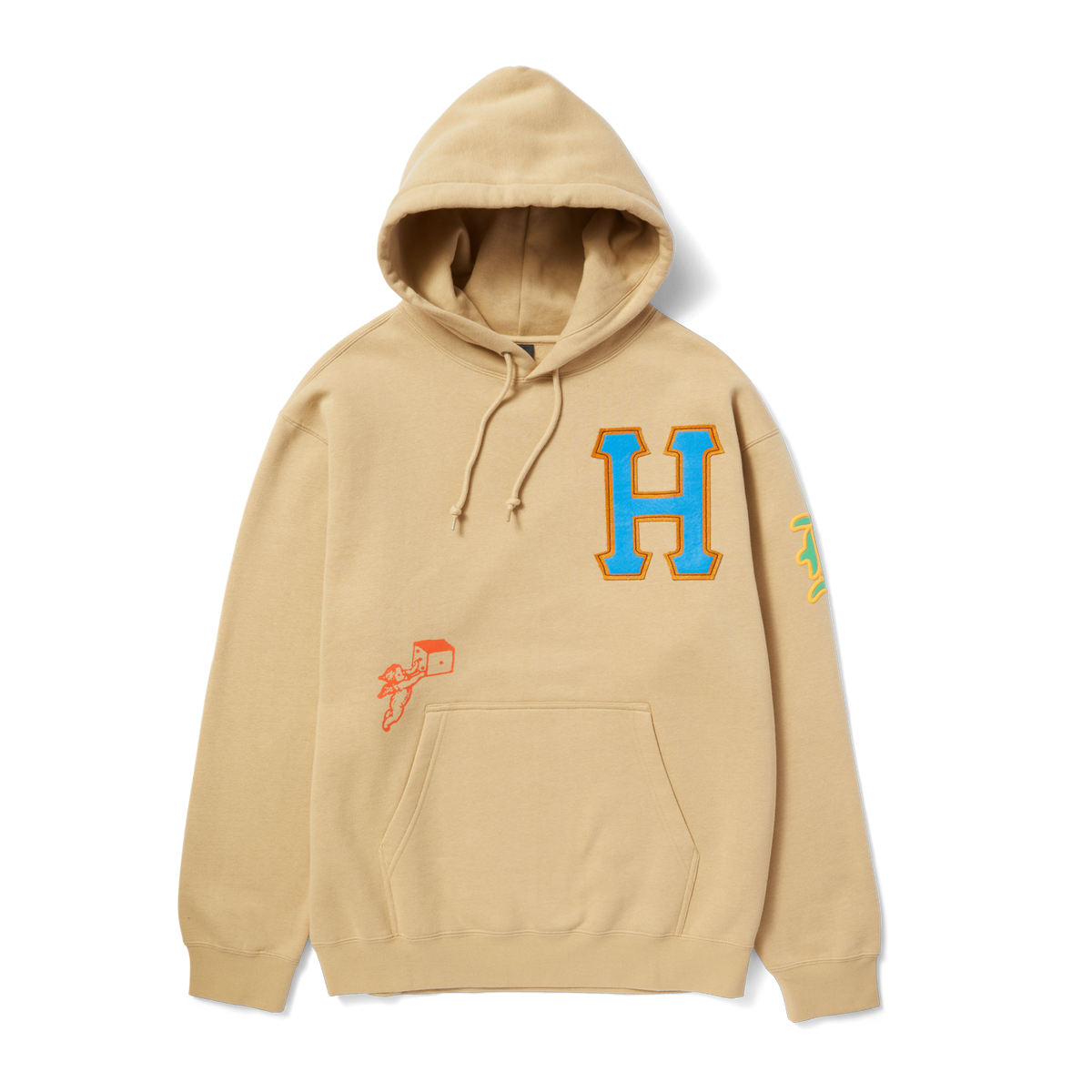 Huf yellow best sale hoodie