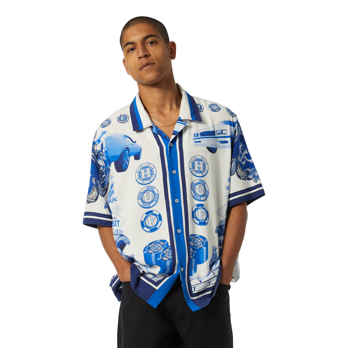 HUF x Freddie Gibbs Full House Resort Shirt - | Huf – HUF Worldwide