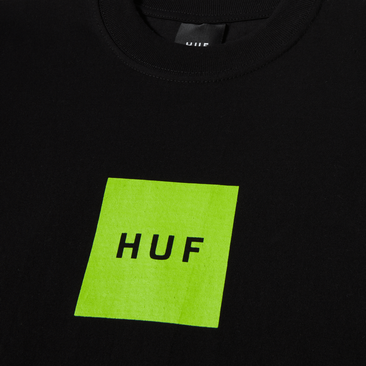 Huf box logo clearance tee