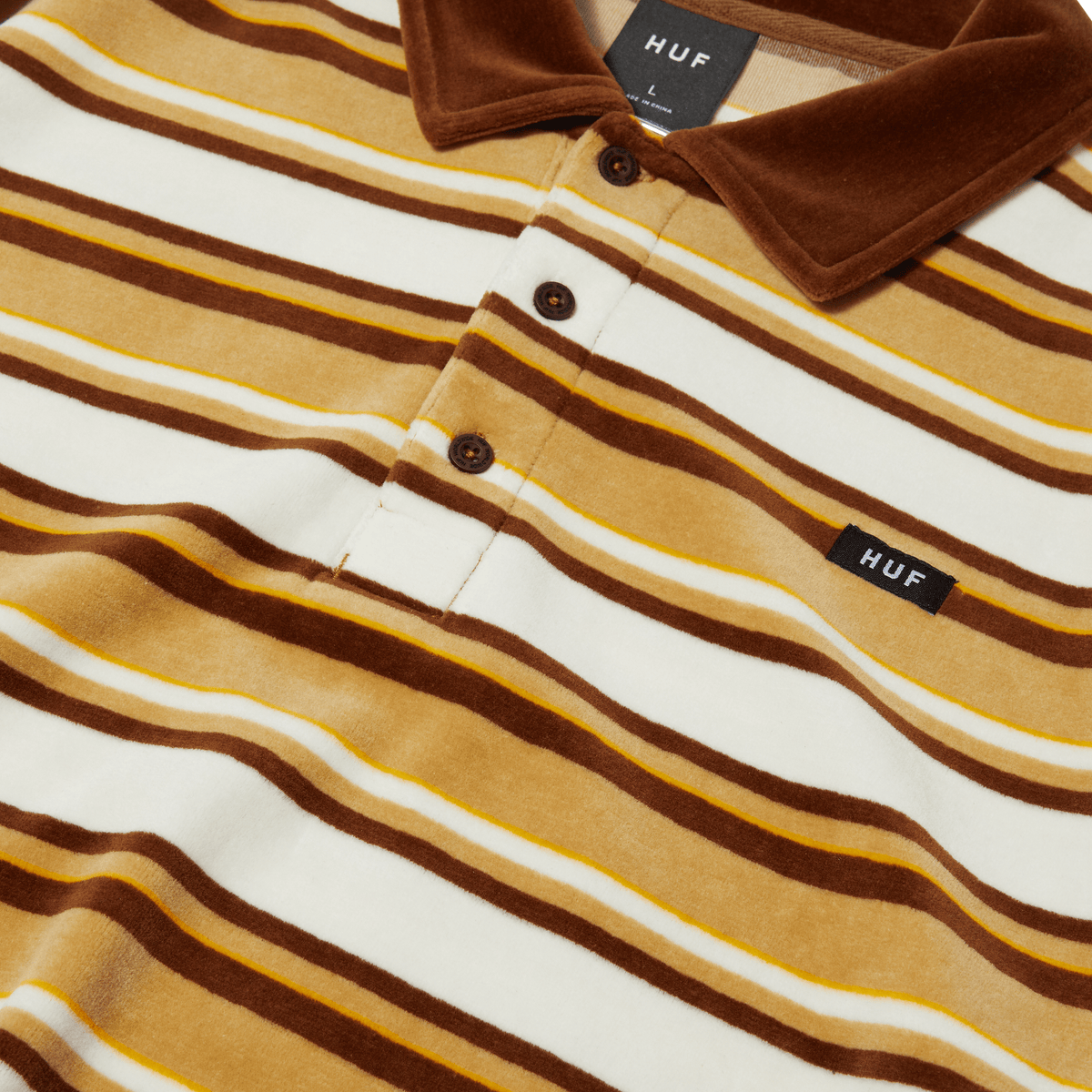 Kramer Long Sleeve Velour T-Shirt – Shirt HUF Worldwide