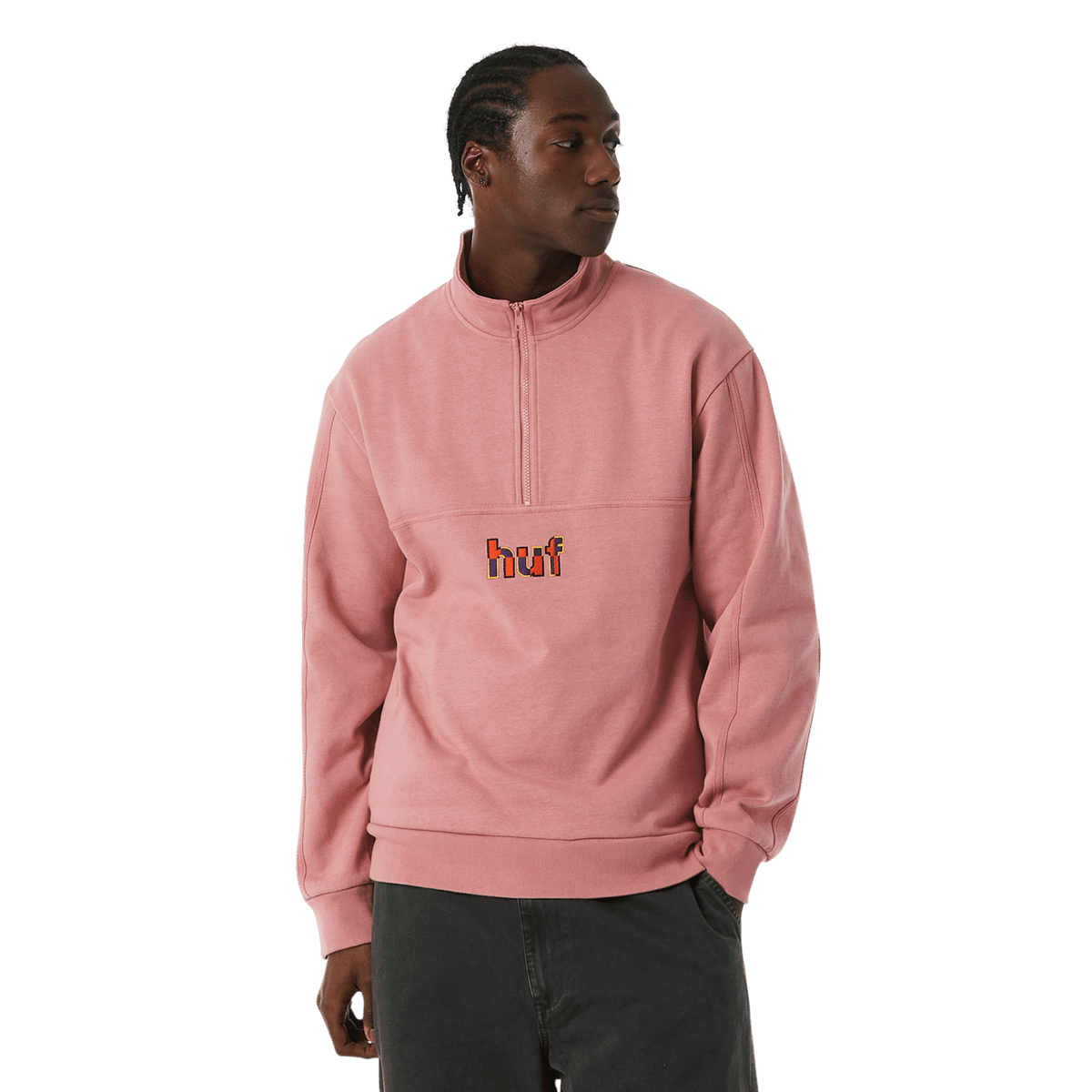 Huf half zip sales jacket