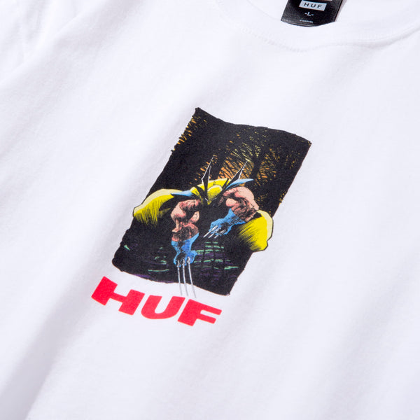 HUF X Marvel Smash Up T-Shirt - Black Collaboration Tee, Unisex - View #2