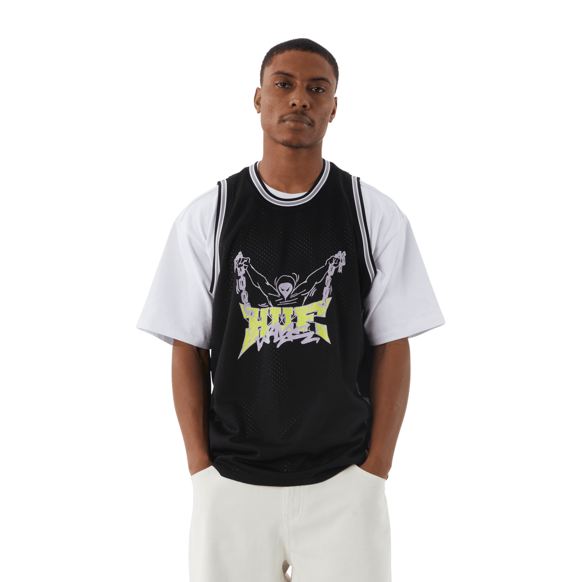 Zine Mesh Basketball Jersey – HUF Worldwide